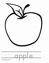 Apple Core Coloring Pages sketch template