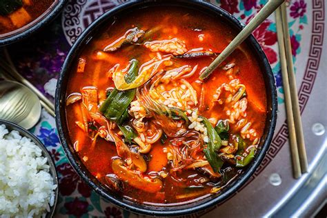 Vegan Yukgaejang, Korean Spicy Beef Soup Recipe & Video - Seonkyoung ...