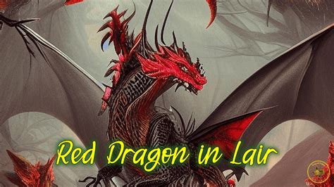 ArtStation - Red Dragon in Lair | Artworks