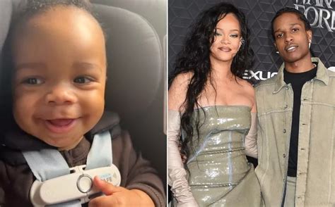 Rihanna shares first look at her baby son with A$AP Rocky in sweet ...