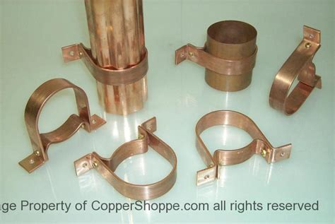 RDS Copper Downspout Brackets - The New CopperShoppe.com