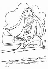 Pocahontas Coloring Pages sketch template