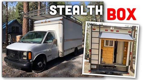 Someone Turned A Plain Box Truck Into A Stealth Camper And It's ...