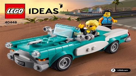 LEGO instructions - Ideas - 40448 - Vintage Car - YouTube