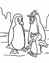 Family Penguin Coloring Page  Free Printable Pages For Kids sketch template