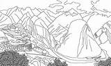 Machu Picchu Inca Coloring Pages Sketch Coloring Page sketch template