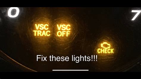 What Is Vsc Light On Lexus | Shelly Lighting