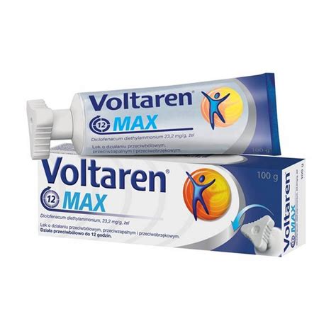 Voltaren Max, 23.2 mg / g, gel, 100 g – ApoZona