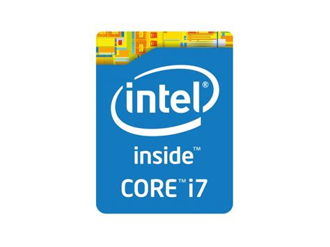 Intel Core i7 Inside Logo PNG vector in SVG, PDF, AI, CDR format