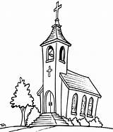 Church Building Coloring Page At GetColoringscom  Free Printable sketch template