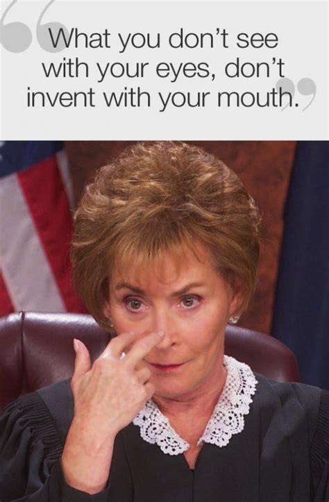 undefined | Judge judy quotes, Judge judy, Judge judy episodes