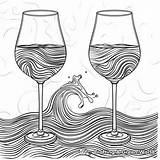 Water Into Wine Coloring Pages  Free & Printable sketch template