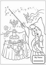 Cinderella Glass Slipper Coloring Page Sketch Coloring sketch template