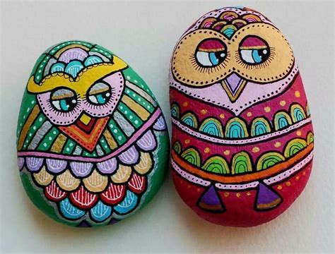 stones painting ~ easy arts and crafts ideas