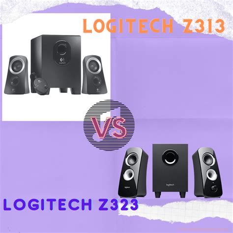 Logitech z313 vs z323: What difference does it make? - SoundboxLab