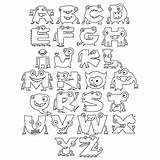 11  Top Alphabet Coloring sketch template