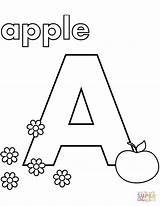 A Is For Apple coloring Page  Free Printable Coloring Pages sketch template