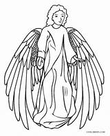 Free Printable Angel Coloring Pages For Kids sketch template