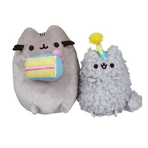 Birthday PUSHEEN + STORMY Plush Gift Set | Peluches