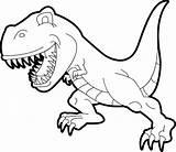 T Rex Coloring Pages  Free Printable For Kids sketch template