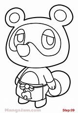How To Draw Tom Nook From Animal Crossing  MANGAJAMcom sketch template