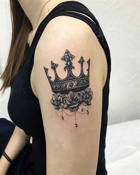 60 Regal Crown Tattoo Concepts for Royal Ink Enthusiasts - Meanings, Ideas and Designs | Crown ...