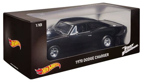 Hot Wheels The Fast and the Furious 1/18 1970 Dodge Charger R/T Diecast Car | eBay