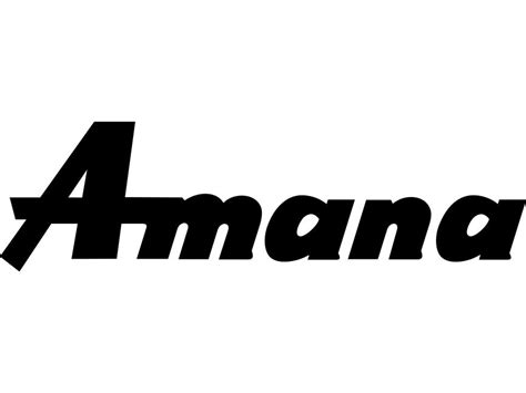 AMANA APPLIANCES Logo PNG vector in SVG, PDF, AI, CDR format