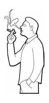  smoking sketch template