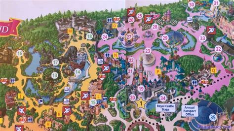 2019 Disneyland Paris 2 park guide maps | Disneyland paris, Theme park map, Disneyland