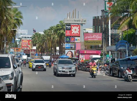 Beach Road Pattaya Thailand Stock Photo - Alamy