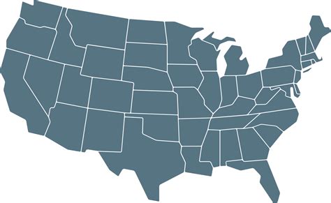 Blank Us Map With States Free Png High Resolution Bla - vrogue.co