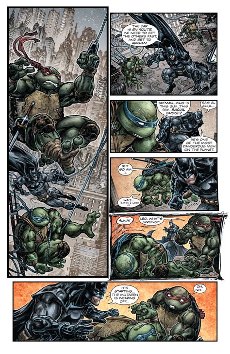 Read online Batman/Teenage Mutant Ninja Turtles comic - Issue #5