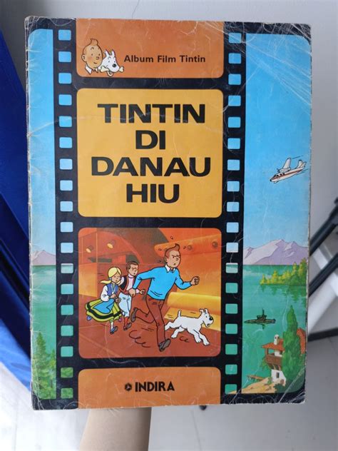 Komik Kisah Petualangan Tintin "Tintin di Danau Hiu" edisi Vintage/Jadul 1984 INDIRA, Antik ...