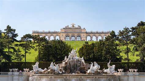 Schonbrunn Habsburg Palace and Gardens in Vienna Capital of Austria Editorial Photography ...