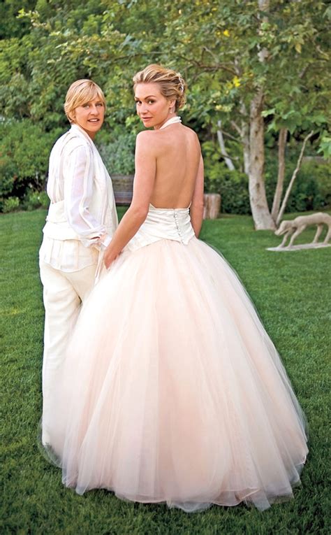 Marital Bliss from Ellen DeGeneres and Portia de Rossi's Cutest Photos ...