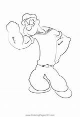 Sailor 2 Coloring Page For Kids  Free Sailors Printable Pages sketch template