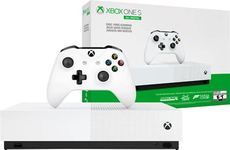 Best Buy: Microsoft Xbox One S 1TB All-Digital Edition Console (Disc-free Gaming) NJP-00024