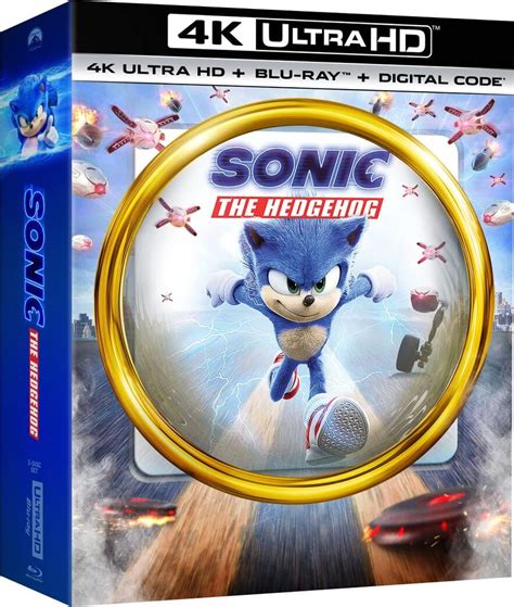 Sonic the Hedgehog 4K Blu-ray SteelBook Edition