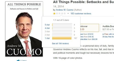 Andrew Cuomo's New Book: All Things Possible; Including The Worst Book ...