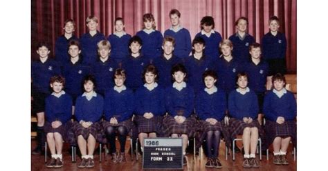 School Photo - 1980's / Fraser High School - Hamilton | MAD on New Zealand