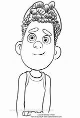 Luca Alberto Printable Colorir Pixar Colouring Paguro Scribblefun  sketch template