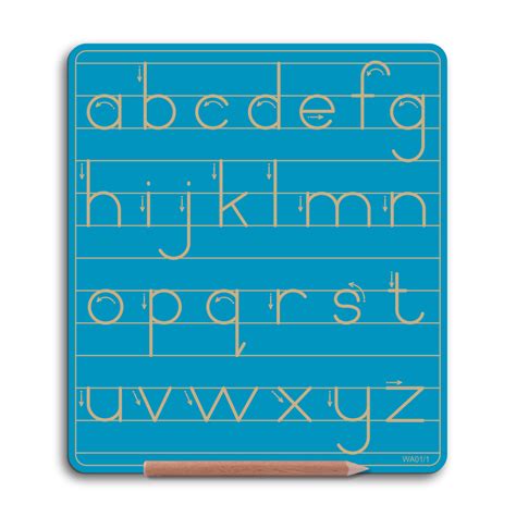 Wooden Alphabet Board - Lower Case - Keydo Trading