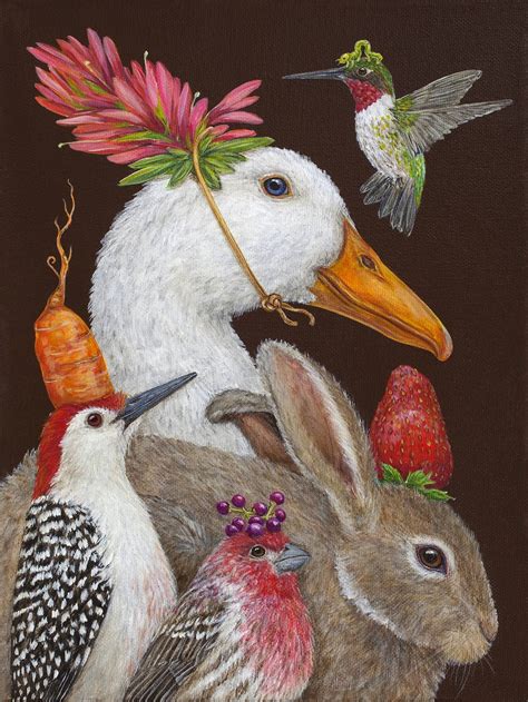 Valentina Canvas Art Print by Sabina Fenn | iCanvas in 2020 | Animal art, Whimsical art, Animal ...