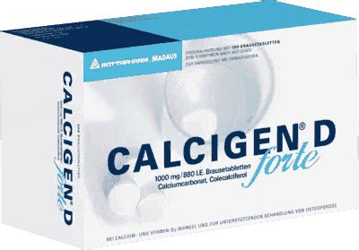 CALCIGEN D forte, osteoporosis, calcium carbonate, Colecalciferol UK