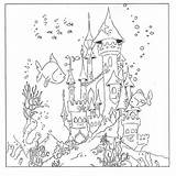 Underwater Scene Coloring Pages  Home sketch template