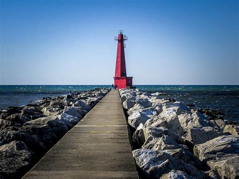 Muskegon Lighthouse Photograph by Nancy and Terry Carroll - Fine Art America