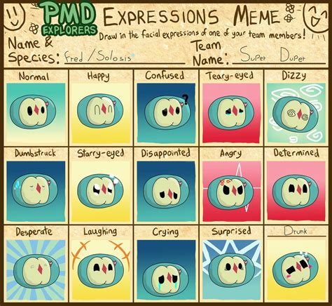 PMD-Explorers Expressions Meme Template by Galactic-Rainbow on DeviantArt
