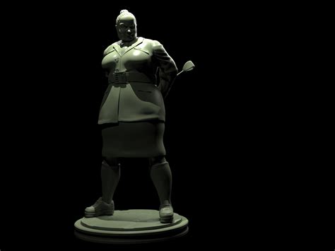 Trunchbull Tronchatoro from movie Matilda for 3d print 3D model 3D printable | CGTrader