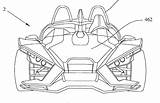 Polaris Slingshot Wheeler Reverse Drawings Coloring Patent Trike  sketch template